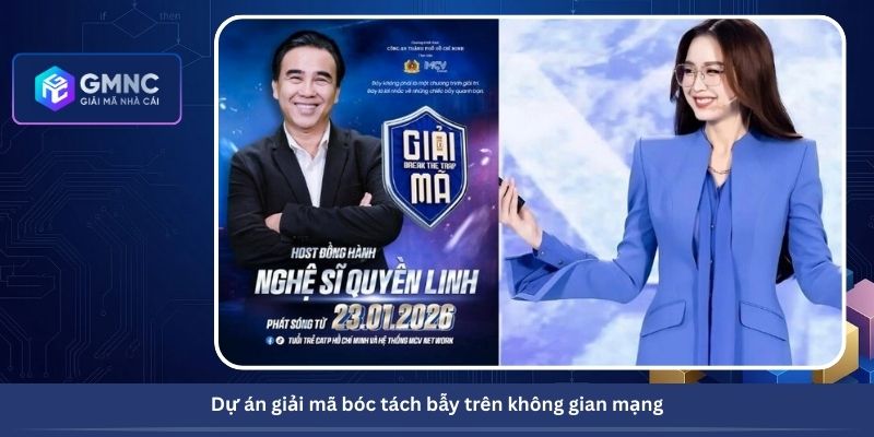 Dự án giải mã bóc tách bẫy trên không gian mạng