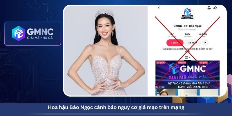 Hoa hậu Bảo Ngọc cảnh báo nguy cơ giả mạo trên mạng