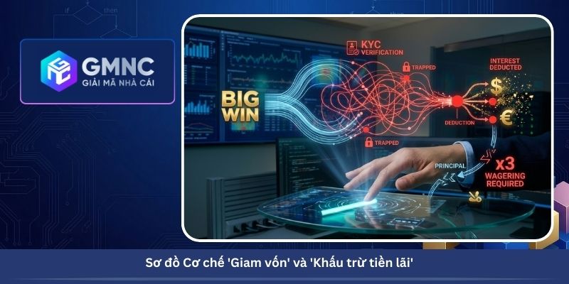 Cơ chế 'Giam vốn' và 'Khấu trừ tiền lãi'